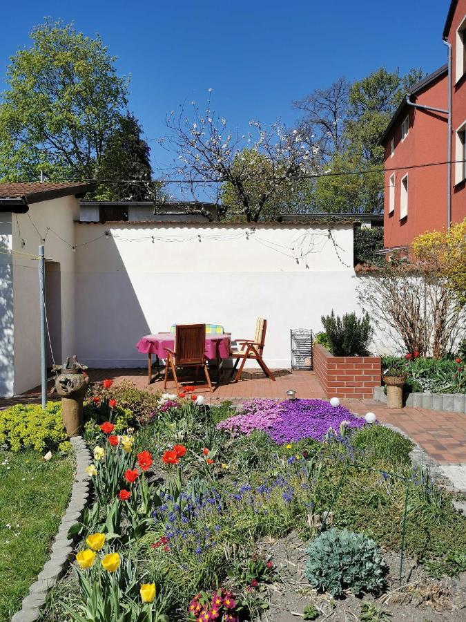 Ferienwohnung "Zur Kleinbahn" Zittau Luaran gambar